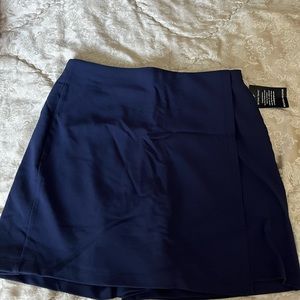 Skort- Navy Blue- Boston Proper Women's Size Medium Beyond Travel Collection